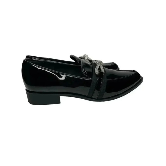 ALDO women’s Encore Patent Leather Block Heel Loafers size 8 - Picture 3 of 11